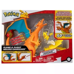 Pokemon. Charizard, figurka deluxe + Pikachu