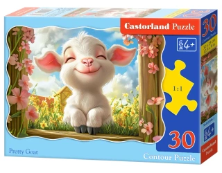 Puzzle 30 Pretty Goat CASTOR - Castorland