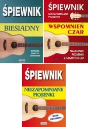 Zestaw śpiewników - biesiadny, niezapomniane pios.