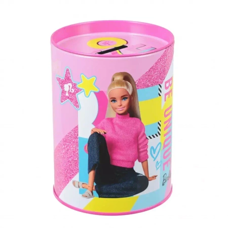 Skarbonka metalowa okrągła Barbie - STARPAK