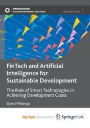 FinTech and Artificial Intelligence for Sustainable Development - David Mhlanga