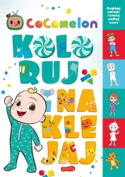 Cocomelon. Koloruj i naklejaj - Izabela Karpiszuk, Moonbug
