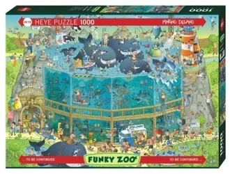 1000 ELEMENTÓW Funky Zoo Podwodne życie - Heye