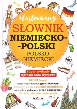 Ilustrowany słownik niem.-pol. pol.-niem. - praca zbiorowa