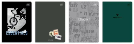 Zeszyt A5 60# M 70g UV Boys mix - INTERDRUK