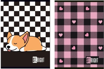 Zeszyt A4/32K kratka mix (15szt) - ST-MAJEWSKI