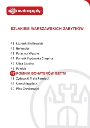 eBook Pomnik Bohaterów Getta. Szlakiem warszawskich zabytków - Ewa Chęć