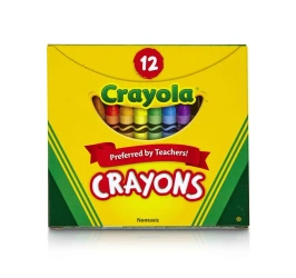 Kredki świecowe bezpieczne 12 kolorów CRAYOLA