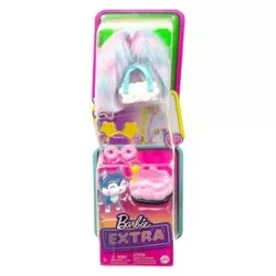 Barbie Extra zwierzątko+ubranko+akcesoria HDJ40 - Mattel