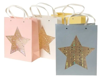 Torebka prezentowa 32x26x12cm MIX - ADAR