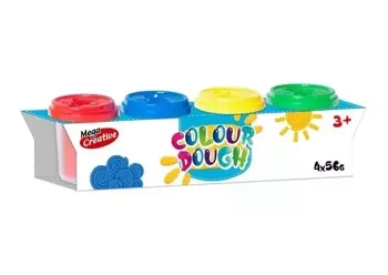 Masa plastyczna 4 kolory tuba - Mega Creative