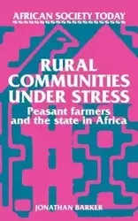 Rural Communities Under Stress - Jonathan Barker