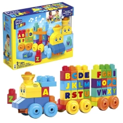 Mega Bloks Pociąg ABC z dźwiękiem - Mattel