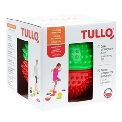 Półkula sensoryczna czerwona/zielona 2szt - Tullo