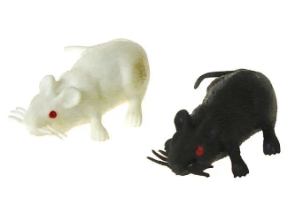 Mysz gumowa 6,5cm MIX - ADAR