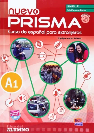 Nuevo Prisma nivel A1 Podręcznik+ płyta CD Wersja rozszerzona - praca zbiorowa