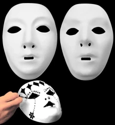 Maska do własnego malowania - Widmann