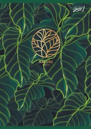 Paczka Zeszyt A5 60K linia TROPICAL LEAVES PAKIET 10 SZTUK - ST-Majewski