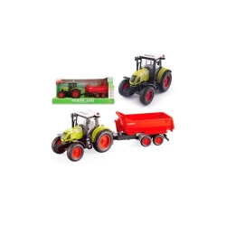 Traktor z przyczepą światło i dźwięk - Lena