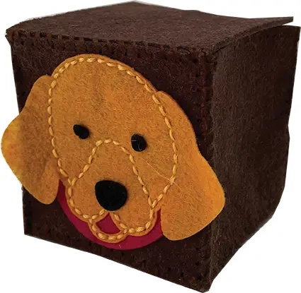 Pudełko piesek brązowe ToysInn STN 7496 - Stnux