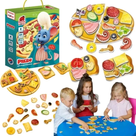 Pizza gra magnetyczna - Roter Kafer