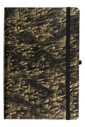 Kalendarz 2026 A5 dzienny Jazz motyl-złoty - praca zbiorowa