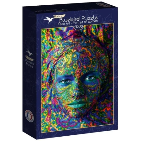 Puzzle 1000 Porteret kobiety - Bluebird Puzzle