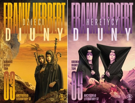 DIUNA tom 1-6 ZESTAW - Herbert Frank