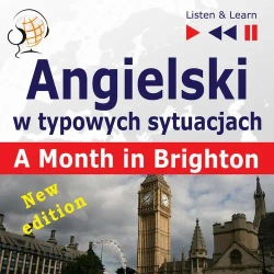 audiobook Angielski w typowych sytuacjach. A Month in Brighton – New Edition - Dorota Guzik