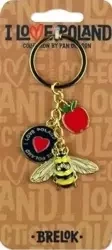 Brelok I love Poland Polska ILP-BRE-E-PL-11 - Pan Dragon