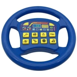 Kierownica interaktywna niebieska - Leantoys