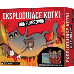 Eksplodujące Kotki: Gra planszowa REBEL