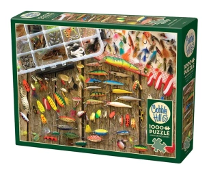 Puzzle 1000 Wędkarskie przynęty 113008 - Cobble Hill