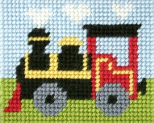 Haft. Moje pierwsze wyszywanie - Ciuchcia - Anex-bis