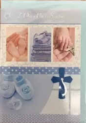 Karnet chrzest B6 Premium 8 + koperta - Panorama