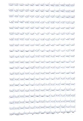 Kryształki samoprzylepne white 6mm 260szt - Dalprint dpCraft