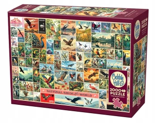 Cobble Hill Puzzle 2000 el. Ptaki jako symbole państw
