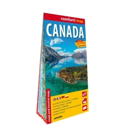 Comfort map Canada 1:10 000 000 - praca zbiorowa
