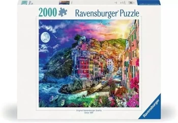 Puzzle 2000 Feria barw w Cinque Terre - Ravensburger