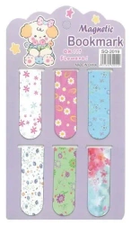 Zakładka do książek magnetyczna Kwiaty - Fandy