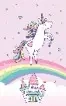 Karnet B8 mini Unicorn tęcza - Henry