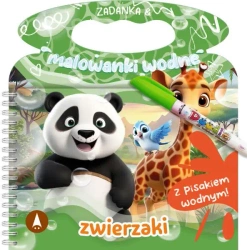 Zadanka & malowanki wodne. Zwierzaki - Wioleta Żyłowska