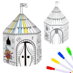 Namiot kartonowy do malowania - Maksik