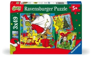 Puzzle 2D 3x49 Grinch - Ravensburger