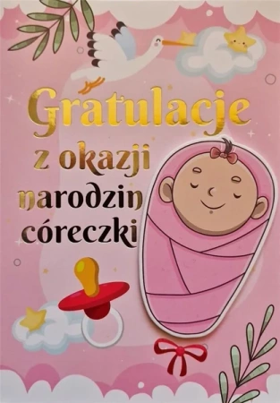 Karnet Narodziny dziewczynka - YEKU