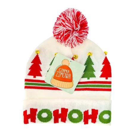 Czapka z dzwoneczkami Ho ho ho - MCD