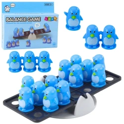 Balansujące pingwiny niebieskie - Leantoys