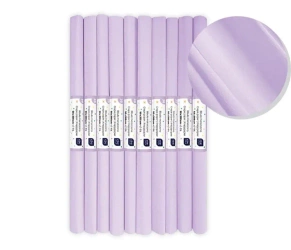 Bibuła marszczona nr 36 lawendowy pastel (10szt) - INTERDRUK