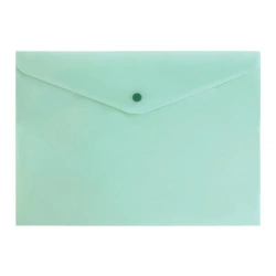 Teczka A4 zamykane na zatrzak pastel zielony - Koh-I-Noor