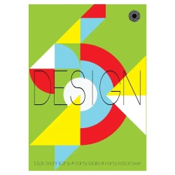 Blok techniczny A4/20K biały+kolor Design (10szt) - Ziemia Obiecana